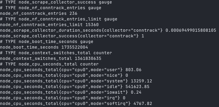metrics