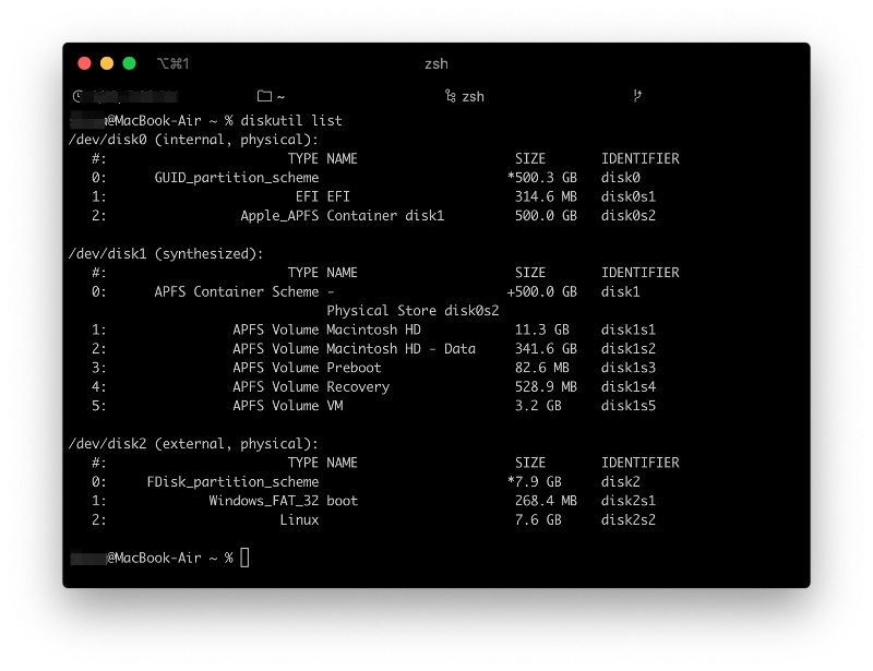 Locate disk